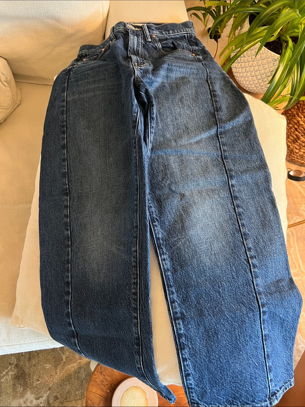 MOTHER Denim Lil Mother Half Pipe Ankle Jeans in Did You Bring Me Anything - 25 - Picture 15 of 16